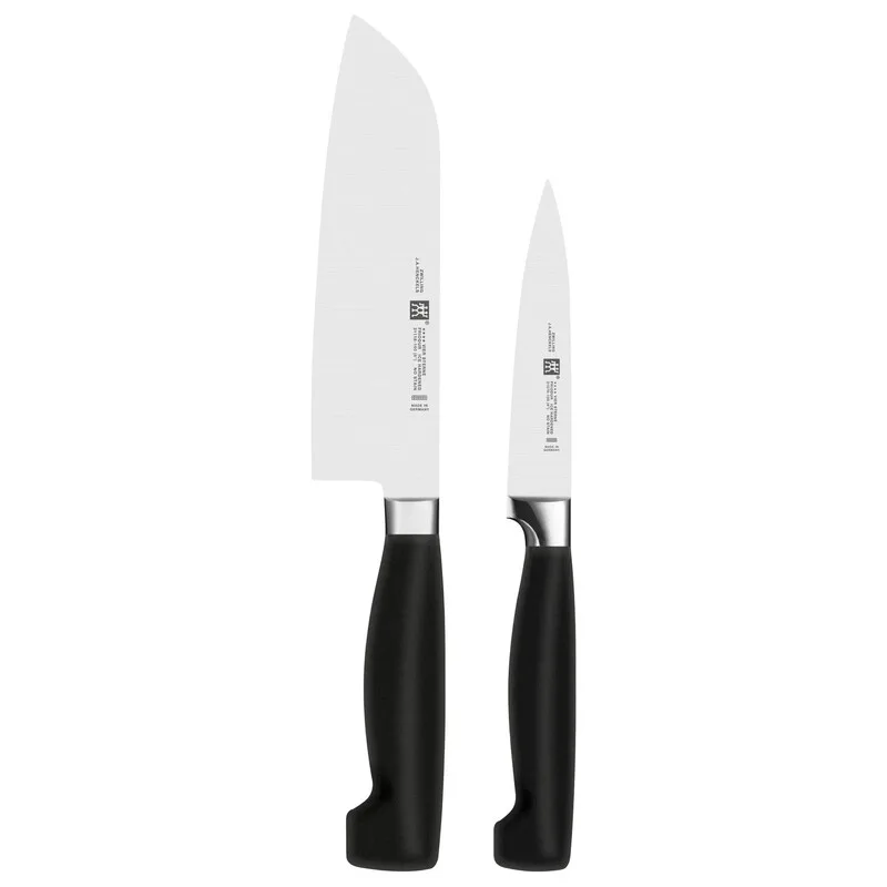 Four Star 2-teiliges Messerset - Kochmesser 20 cm & Spickmesser 10 cm van Zwilling – productfoto