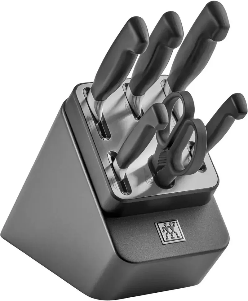 Four Star zelfslijpend messenblok 2.0 7-delig de Zwilling en Noir – photo produit
