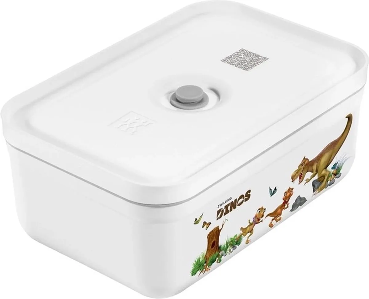 Fresh & Save Vacuum Lunchbox Dino 22x15x9 Cm -1600 Ml 36814-502 de Zwilling en Blanc – photo produit