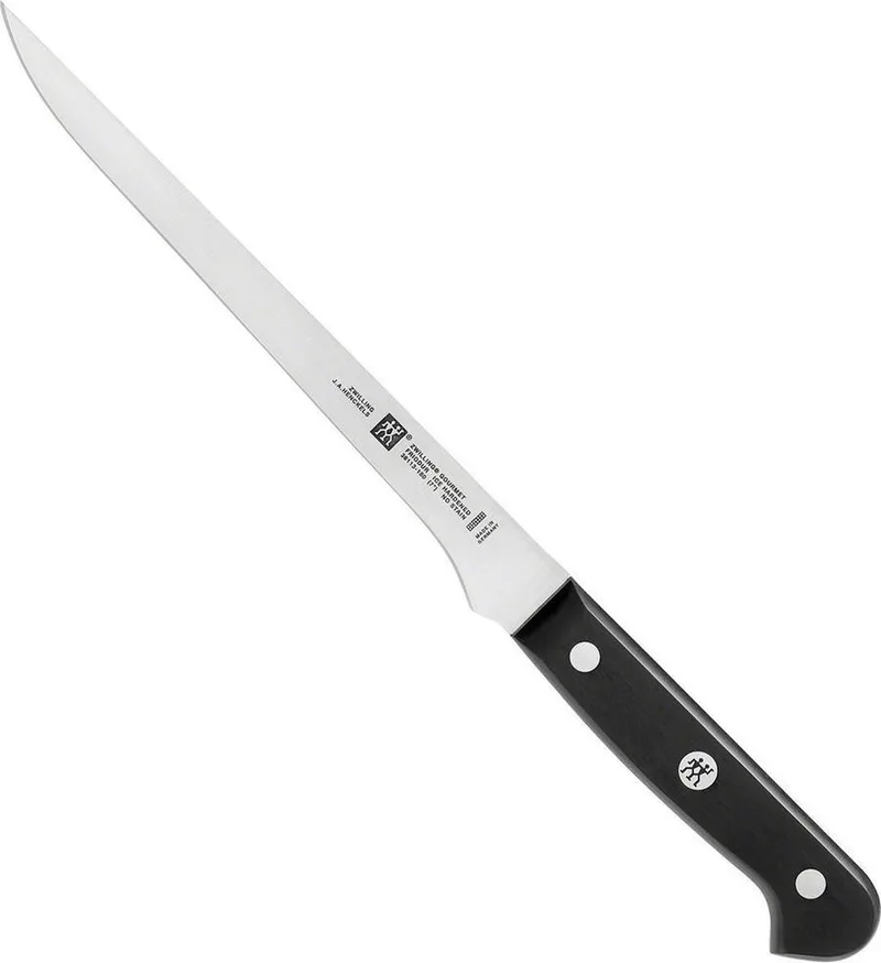 Gourmet Fileermes - 18cm - RVS van Zwilling in Zwart – productfoto