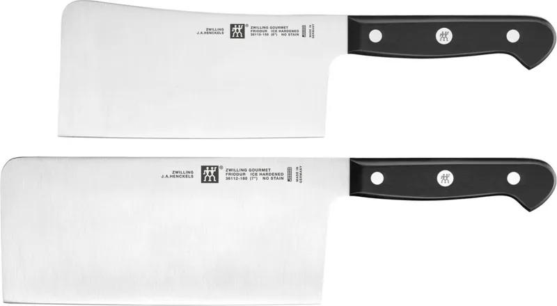GOURMET MESSENSET - Chinees koksmes & hakmes von Zwilling in Schwarz – Produktfoto