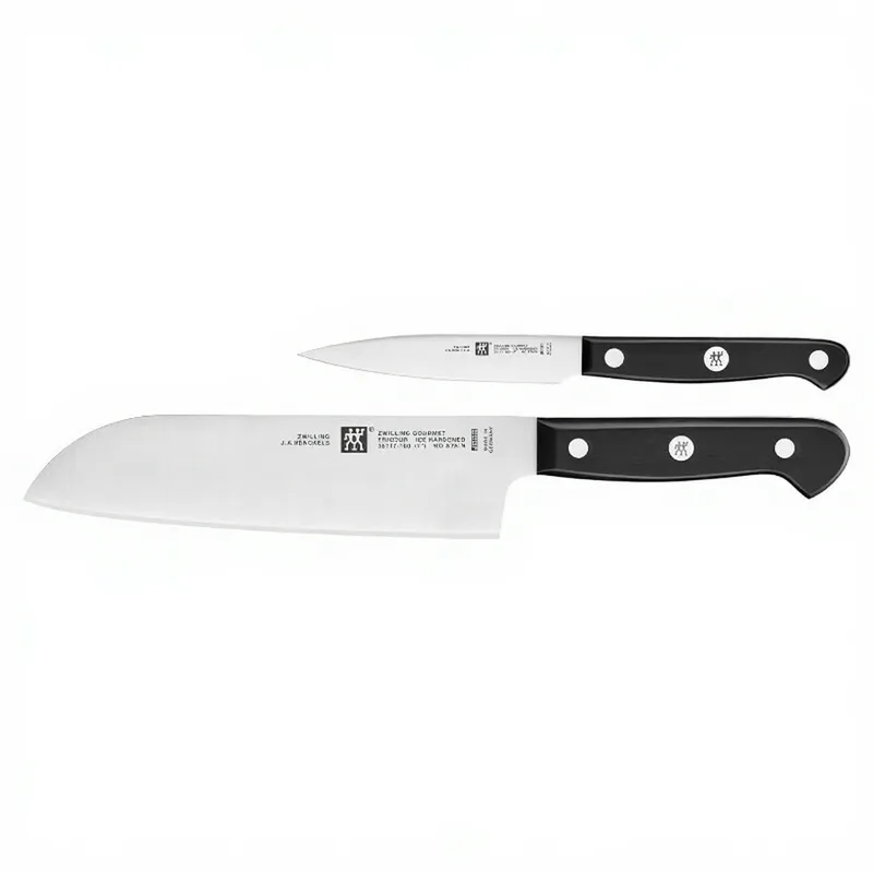Gourmet Messerset 2-tlg - Santokumesser 18 cm + Spick- und Garniermesser 10 cm by Zwilling – product photo