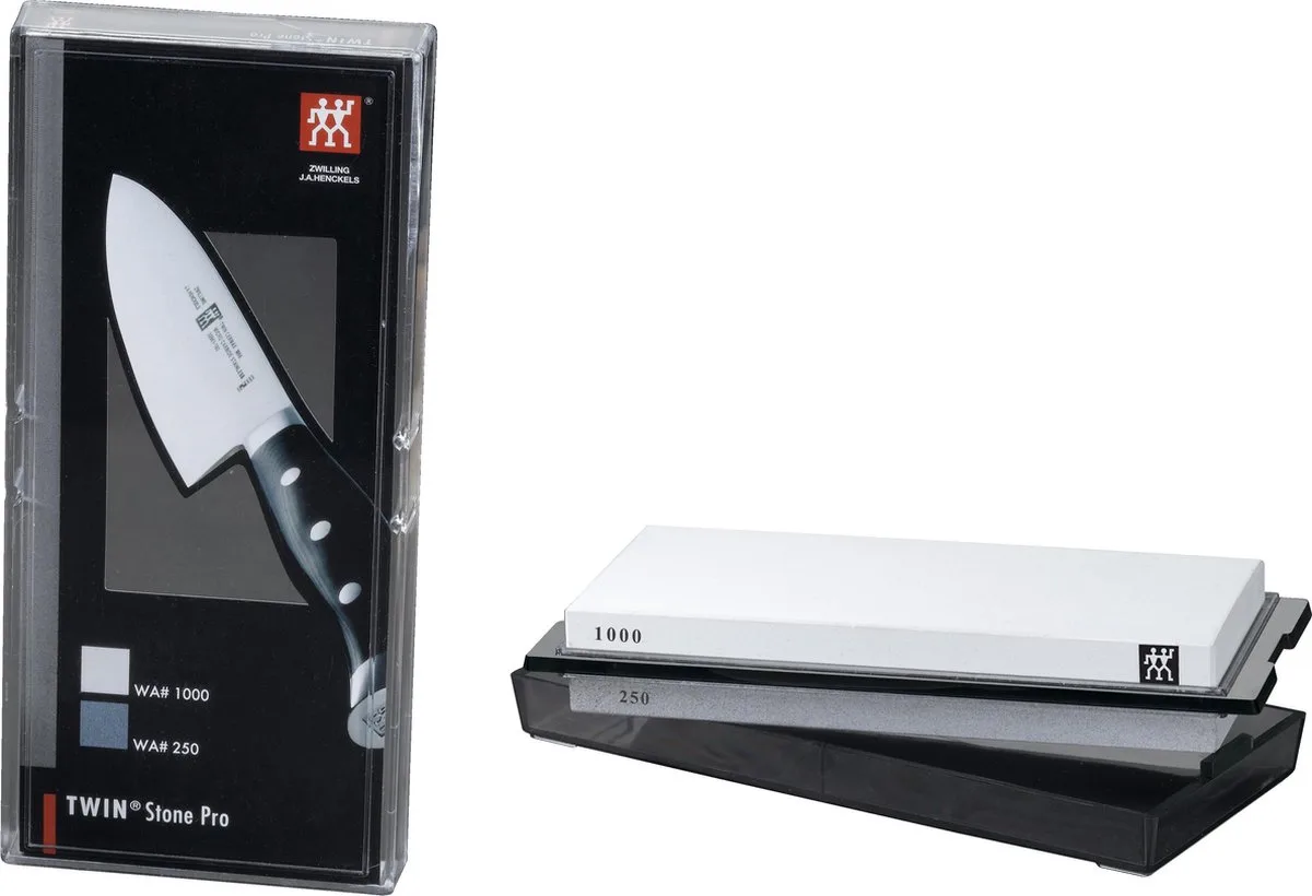 Messenslijpers Slijpsteen Twin Stone Pro van Zwilling in Grijs – productfoto