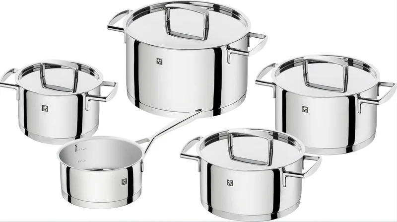 Passion - Pannenset - 5-Delig by Zwilling in Silver – product photo 1 of 6