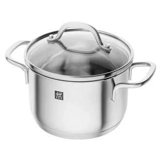 Pico Serie - Set van 3 Pannen en Koekenpan - Inductiegeschikt von Zwilling in Roestvrij staal – Produktfoto 5 von 6