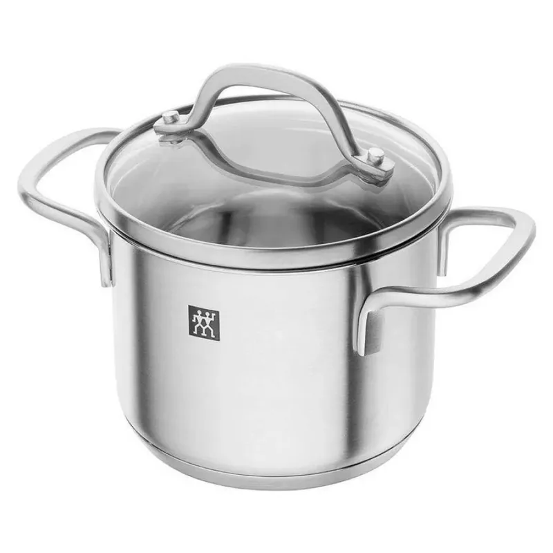 Pico Serie - Set van 3 Pannen en Koekenpan - Inductiegeschikt von Zwilling in Roestvrij staal – Produktfoto 4 von 6