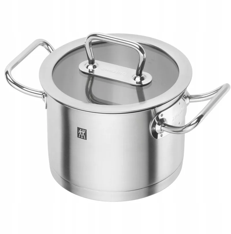 Pro Kookpan met Deksel 2L - Hoogwaardig RVS by Zwilling in Silver – product photo