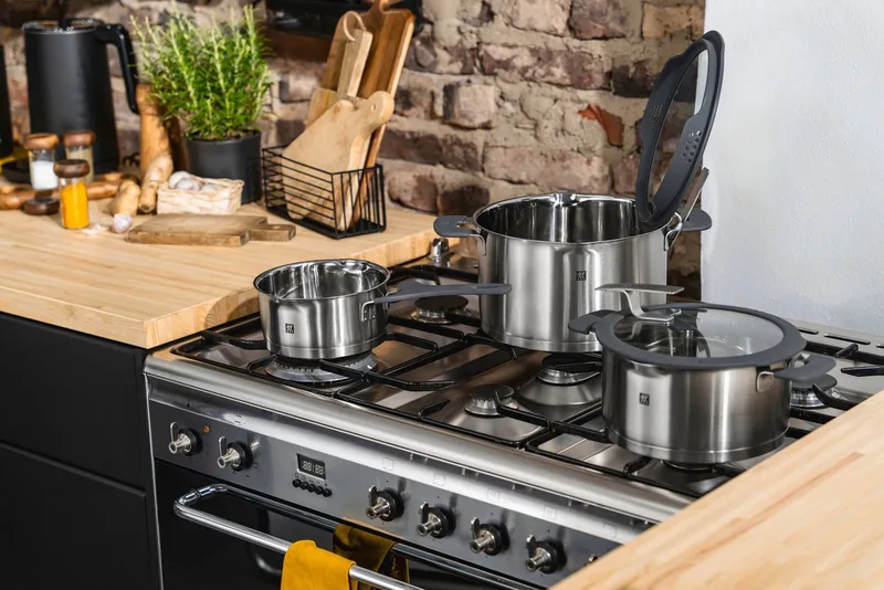 Simplify Pannenset RVS 5-delig van Zwilling in Zilver – productfoto 2 van 4