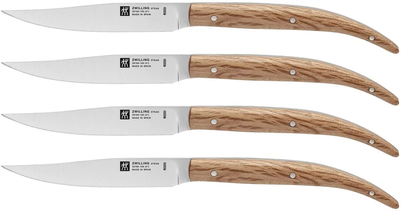 Steakmessenset 4 Delig Steeneik Zwilling 39160-000 by Zwilling in Silver – product photo