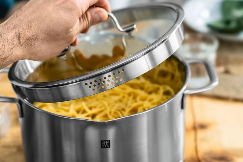 TrueFlow 5-delige pannenset fra Zwilling i Zilver mat – produktbillede 5 af 5