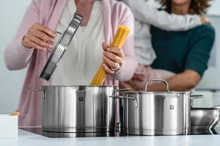 TrueFlow 5-delige pannenset fra Zwilling i Zilver mat – produktbillede 4 af 5