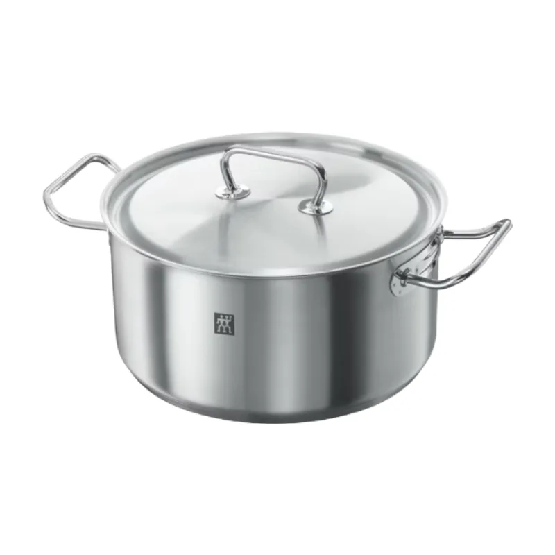 TWIN Classic Bratentopf, 28 cm | rund 18/10 Edelstahl von Zwilling – Produktfoto