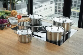 Twin Classic kookset 5-delig pannenset von Zwilling in Roestvrijstaal – Produktfoto 2 von 5