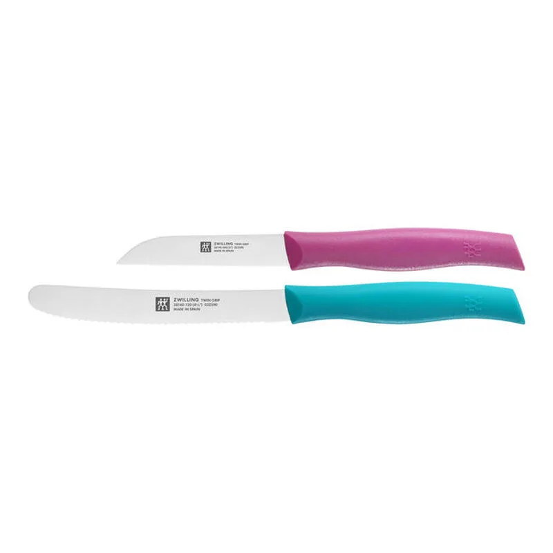Twin Grip 2-teiliges Messerset | Verschiedene Farben van Zwilling – productfoto
