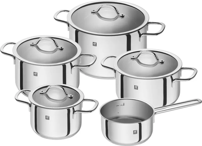 ZWILLING 66330-000-0 pannenset 5 stuk(s) fra Zwilling i Roestvrijstaal – produktbillede