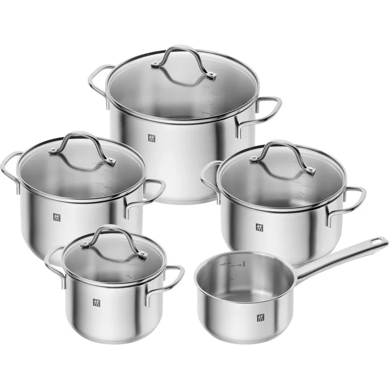 ZWILLING 71030-000-0 pannenset 5 stuk(s) von Zwilling in Roestvrijstaal – Produktfoto