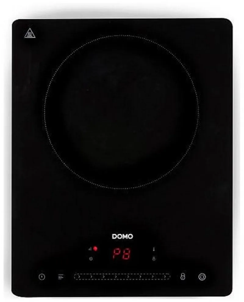 DO332IP Induktionskochfeld, 1 Zone, 1950 W, 20cm von Domo in Schwarz – Produktfoto