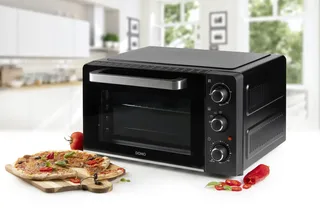 Oven 'Bake and Snack' - Vrijstaand - 28 L - 1500 W fra Domo i Sort – produktbillede 2 af 3