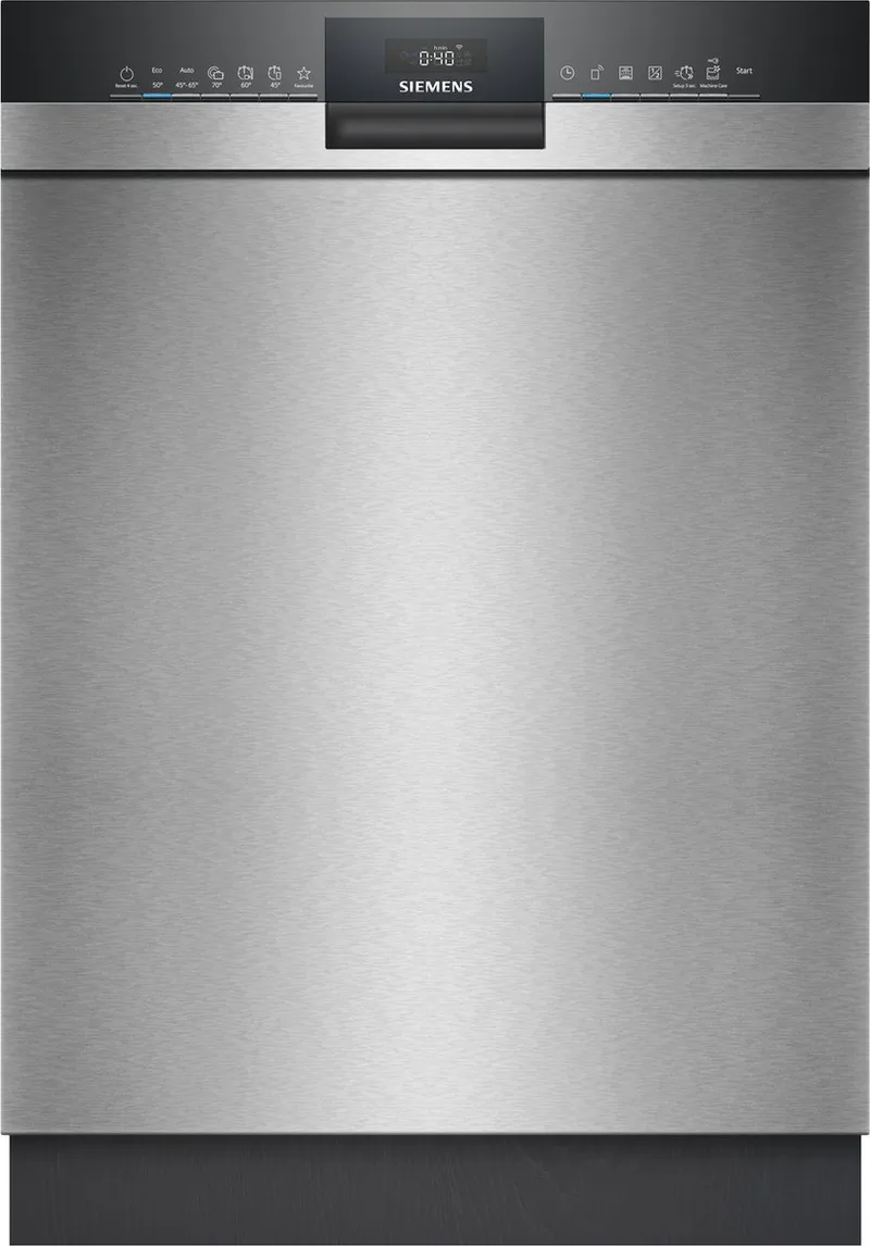 SN43ES22CE - iQ300 - Vaatwasser - Inbouwvaatwasser - Onderbouw - 60 cm - Energielabel A - varioSpeed Plus: je vaat tot wel drie keer zo snel schoon -Home Connect van Siemens in Rvs – productfoto