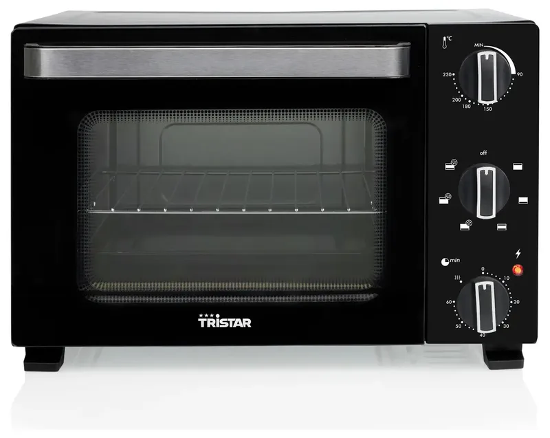 OV-3652, convection oven, 20L, 800W, freestanding fra Tristar i Sort – produktbillede 2 af 2