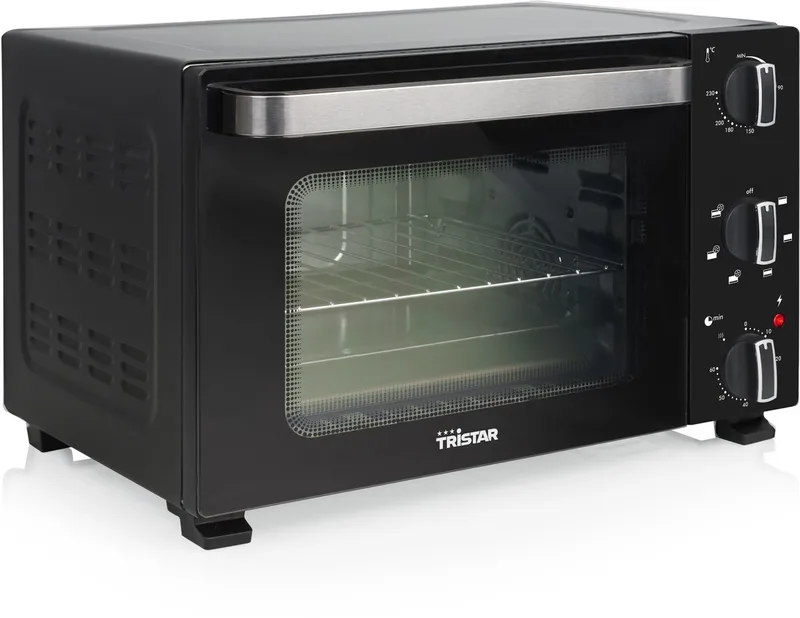 OV-3652, convection oven, 20L, 800W, freestanding fra Tristar i Sort – produktbillede 1 af 2