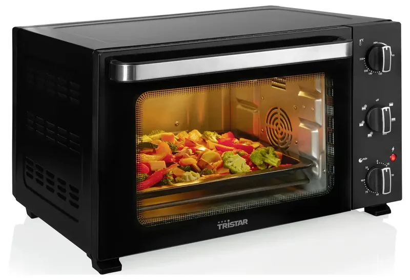 OV-3660, convection oven, 38L, 1800W, freestanding fra Tristar i Sort – produktbillede 2 af 2