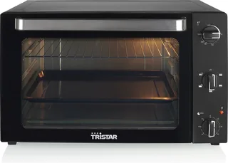 Freestanding oven OV-3640, baking oven 2000W, 60L, 90 to 230⁰C, 5 preset settings fra Tristar i Sort – produktbillede 1 af 2