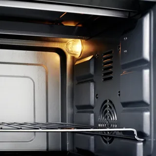 Freestanding oven OV-3640, baking oven 2000W, 60L, 90 to 230⁰C, 5 preset settings fra Tristar i Sort – produktbillede 2 af 2