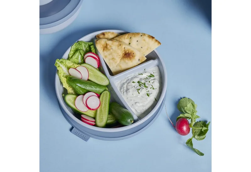 Lunchbox Mepal Cirqula 1 l Bento Schüssel - Vivid lilac van Mepal – productfoto 3 van 5
