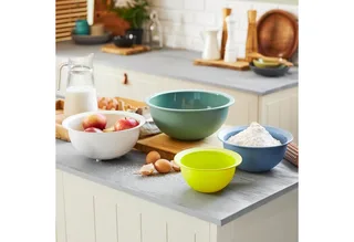 Rotho Caruba schalenset- 4 delige - 3 kommen 1 tot 4,8 l en 1 zeef 3L van Rotho Babydesign in Meerkleurig – productfoto 5 van 5