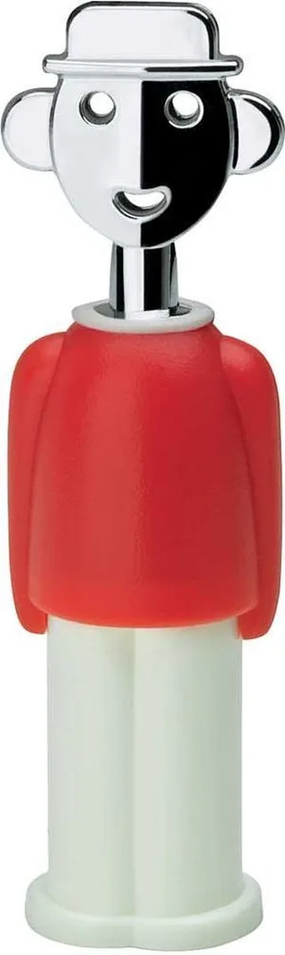 Alessandro M - Kurkentrekker van Alessi in Rood – productfoto 1 van 2