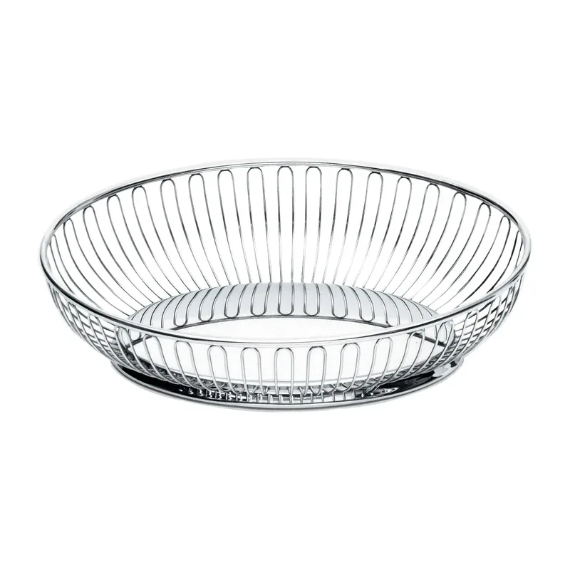 Alessi draadmand ovaal 20 x 28 cm roestvrij staal van Alessi – productfoto