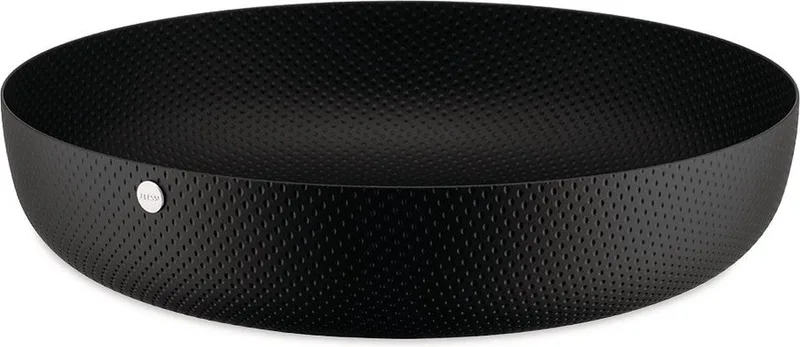 Bol de service Alessi noir 24 cm de Alessi en Noir – photo produit