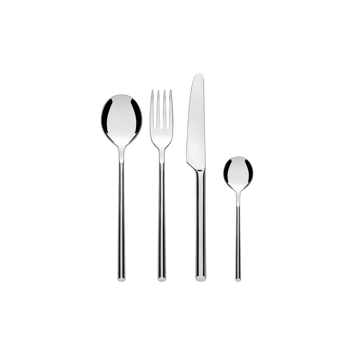 Besteckgarnitur CLIVO - Metall - rostfreier Stahl - Designer Patricia Urquiola van Alessi – productfoto
