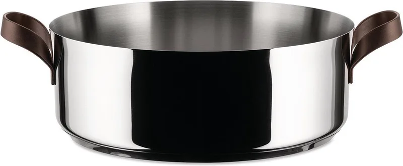 Braadpan Edo - PU102/28 - ø 28 cm / 5 Liter by Alessi in Silver – product photo