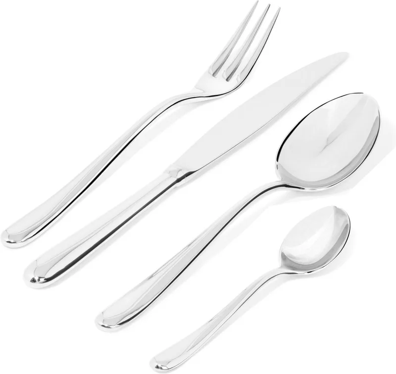 Caccia Bestekset - 24-delig by Alessi in Silver – product photo