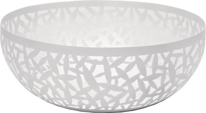 Cactus! Rond Staal serveerschaal fra Alessi i Hvid – produktbillede