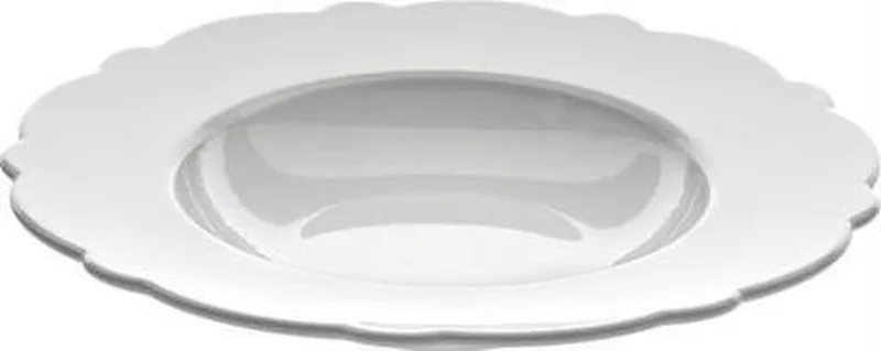Dressed Diepe Soepkom - Elegant Porselein von Alessi in Weiß – Produktfoto