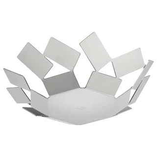 Fruitschaal La Stanza Dello Scirocco - MT01 - door Mario Trimarchi van Alessi in Zilver – productfoto 2 van 4