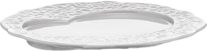 Gebaksbordje Dressed - MW01/94 - ø 16 cm - door Marcel Wanders fra Alessi i Hvid – produktbillede