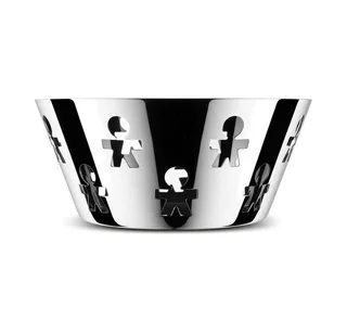Girotondo pierced basket - Schaal van Alessi in Zilver – productfoto 2 van 4