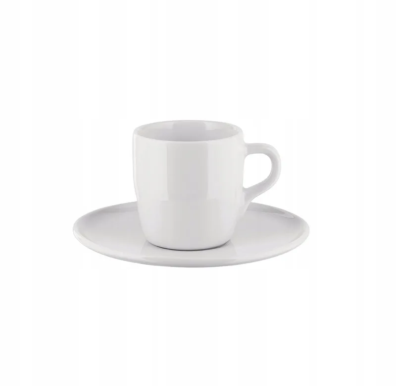 ITSUMO Espressokopje met Schotel 85 ml - porselein de Alessi en Blanc – photo produit