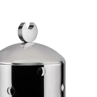 Kalisto Voorraadpot 1,1 l - rvs/aluminium van Alessi in Zilver – productfoto 2 van 3