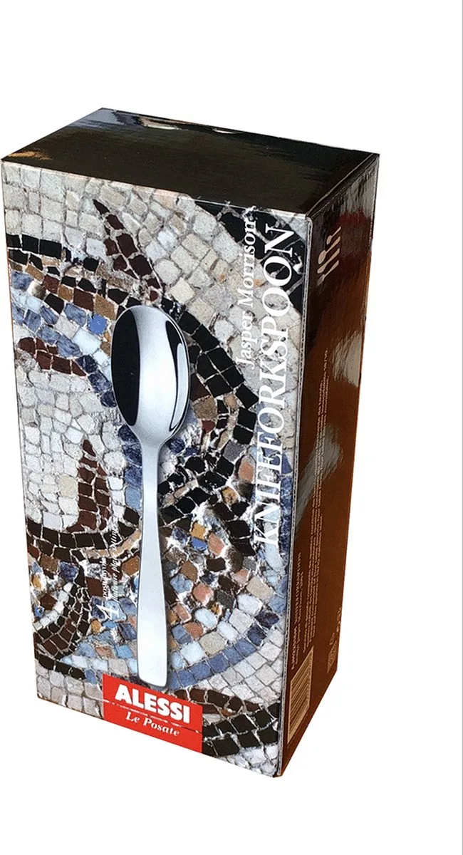 KnifeForkSpoon bestekset 16-delig by Alessi in Silver – product photo
