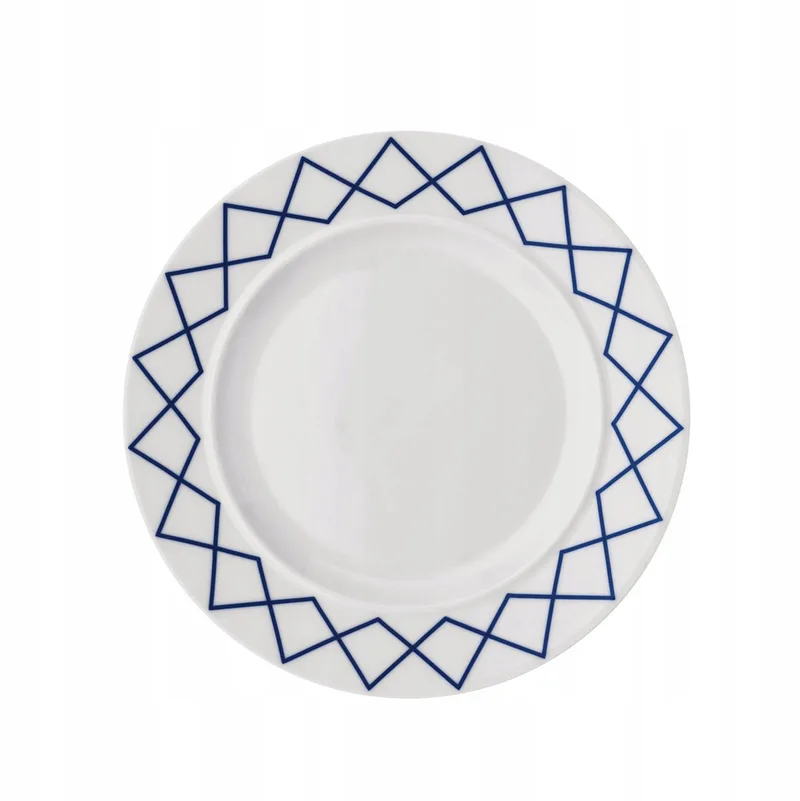La Bella Tavola Dinerborden 27 cm - 4 Stuks, Decor de Alessi en Bleu – photo produit
