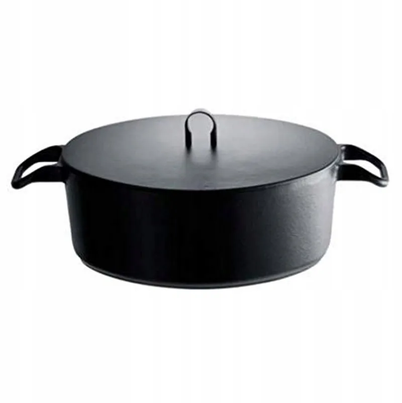 La Cintura di Orione Gietijzeren Braadpan - 5.7L by Alessi in Black – product photo