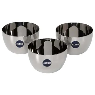 Mami kom, roestvrij staal (set van 3) van Alessi in Zilver – productfoto 2 van 2