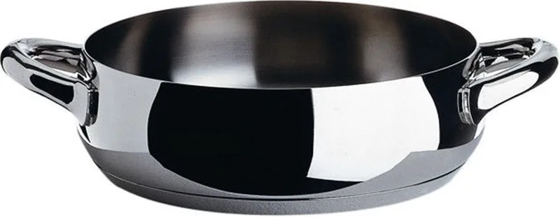 Mami Kookpan Laag SG102/20, 20cm von Alessi in Rvs – Produktfoto