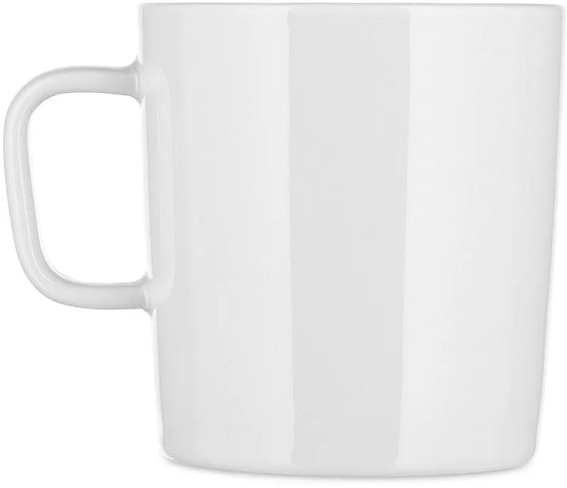 Mokken PlateBowlCup 300 ml - 4 stuks - Jasper Morrison - AJM28/89 by Alessi in White – product photo
