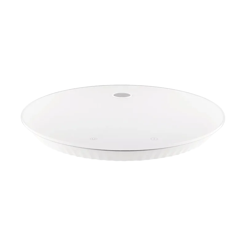 Plissé Keukenweegschaal – Wit van Alessi – productfoto